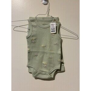 NWT Easy Peasy Green Bodysuit & Shorts Outfit - 9M